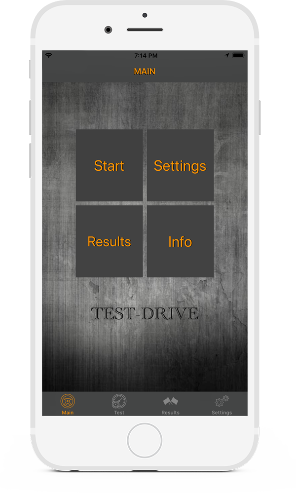 Test-Drive interface